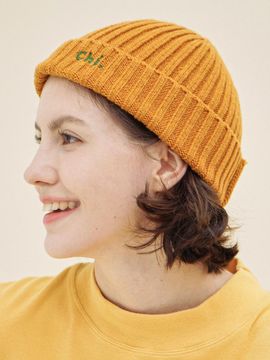 CHIQUITA Knit Beanie [Yellow] (233704SMS)