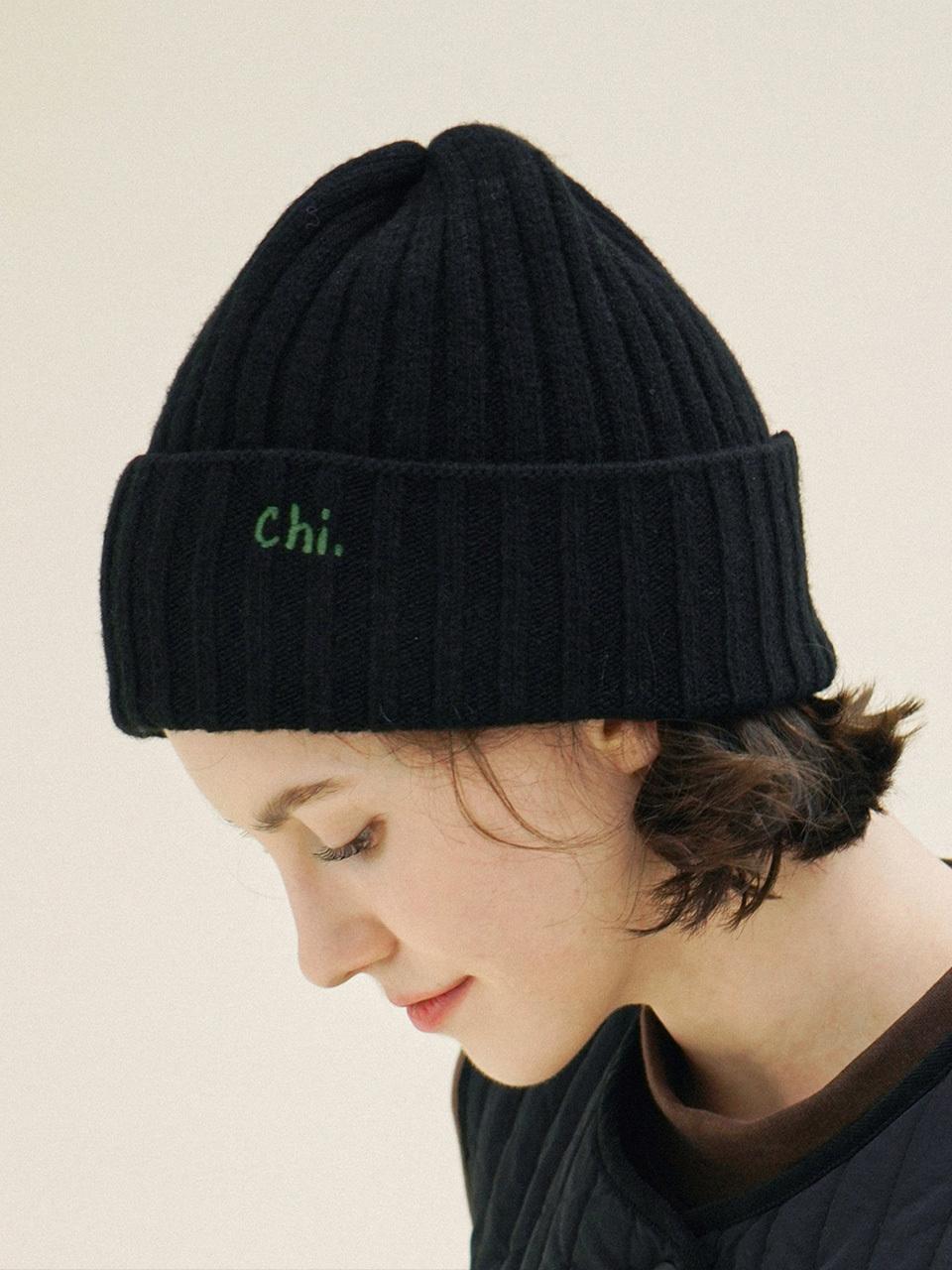 CHIQUITA Long Beanie [Black] (233705SBK)