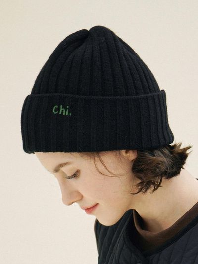 CHIQUITA Long Beanie [Black] (233705SBK)