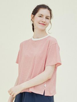 CHIQUITA Short Quarter Sleeve T-Shirt (ST) (242601TRD) [Red]