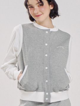 CHIQUITA Sweat Cotton Vest [Grey] (241104SGR)
