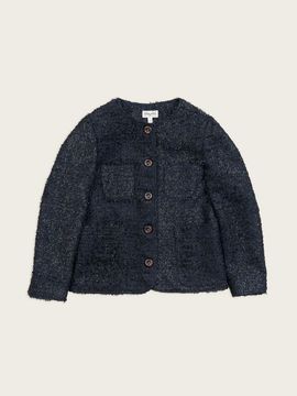 CHIQUITA Tweed Classic Jacket [Navy] (251101SNV)