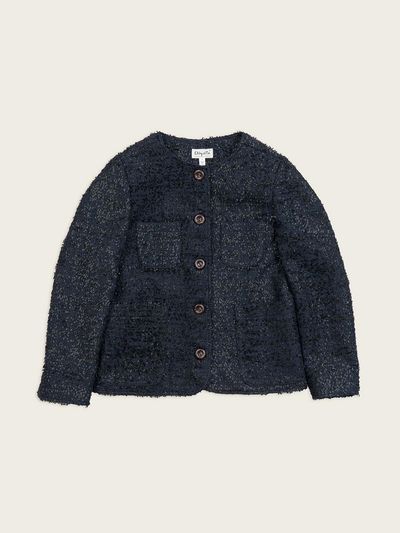 CHIQUITA Tweed Classic Jacket [Navy] (251101SNV)