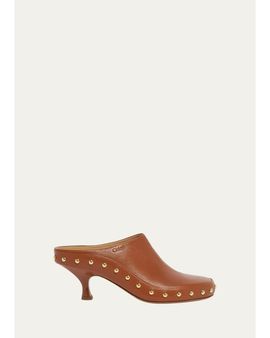Chloé 55mm Junie Leather Mules