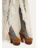 Chloé 90mm Meret Leather Clogs - 2