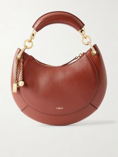 CHLOÉ Banana leather shoulder bag