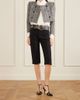 CHLOÉ Buckle-embellished wool-crepe straight-leg capri pants - 2