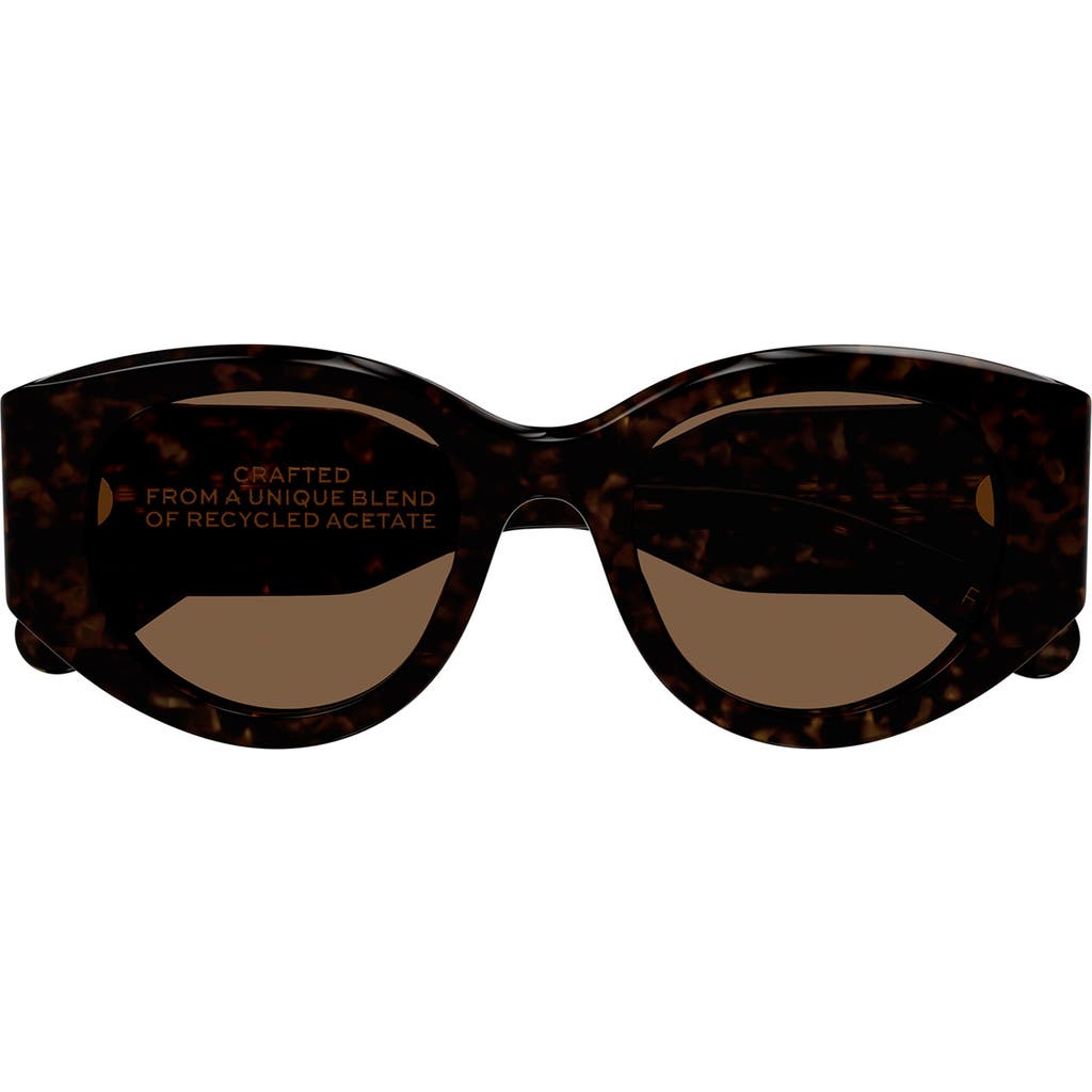 Chloé Chloé 51mm Polarized Round Sunglasses