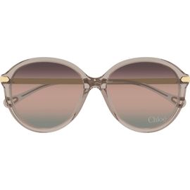 Chloé Chloé 59mm Gradient Round Sunglasses