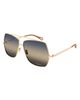 Chloé Chloé 62mm Oversize Gradient Rectangular Sunglasses - 2