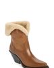 Chloé Chloé Azelan Genuine Shearling Cuff Western Boot - 1