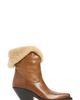 Chloé Chloé Azelan Genuine Shearling Cuff Western Boot - 3