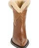 Chloé Chloé Azelan Genuine Shearling Cuff Western Boot - 4