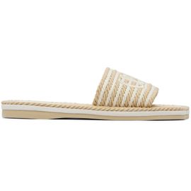 Chloé Chloé Beige 'Chloé Sand' Slides