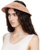 Chloé Chloé Beige 'The Chloé Raffia' Visor - 4