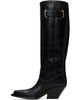 Chloé Chloé Black Azelan Tall Boots - 3