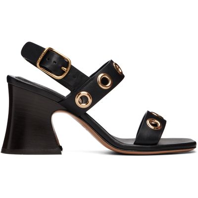 Chloé Chloé Black Janis Heeled Sandals