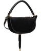 Chloé Chloé Black Marci Suede Stud Bag - 3