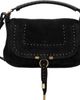 Chloé Chloé Black Marcie Suede Calfskin Bag - 1