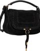Chloé Chloé Black Marcie Suede Calfskin Bag - 2