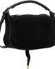 Chloé Chloé Black Marcie Suede Calfskin Bag - 3
