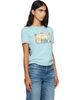 Chloé Chloé Blue Cotton Jersey Baby Fit Logo T-shirt - 2