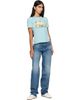 Chloé Chloé Blue Cotton Jersey Baby Fit Logo T-shirt - 4