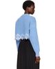 Chloé Chloé Blue Cropped Sweater - 3