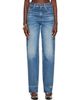 Chloé Chloé Blue Distressed Cuff Jeans - 1
