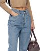Chloé Chloé Blue High-Rise Tapered Jeans - 4