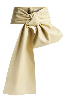 Chloé Chloé Bow Leather Belt