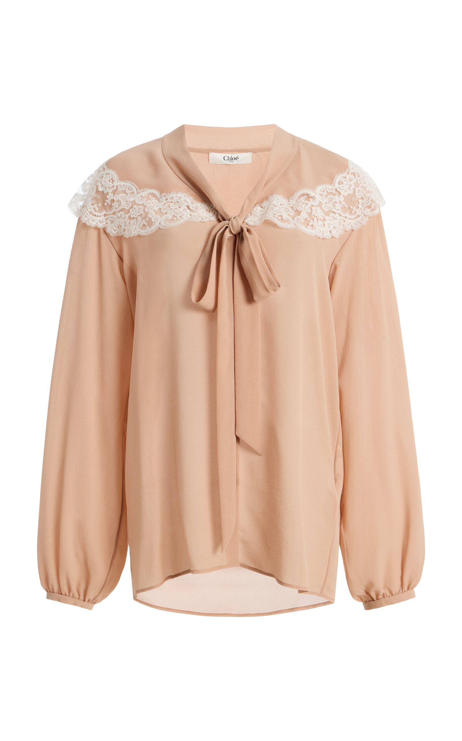 Chloé Chloé Bow Silk Top