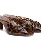 Chloé Chloé Brown 'Chloé Jelly' Mule Heeled Sandals - 4