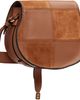 Chloé Chloé Brown Grained & Suede Leather Small Marcie Saddle Bag - 3