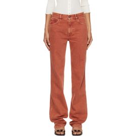 Chloé Chloé Brown Straight Jeans