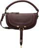 Chloé Chloé Burgundy Mini Marcie Shoulder Bag - 1
