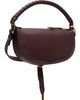 Chloé Chloé Burgundy Mini Marcie Shoulder Bag - 3