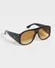 Chloé Chloé CH0347S Aviator Sunglasses Brown-Brown-Brown One - 4
