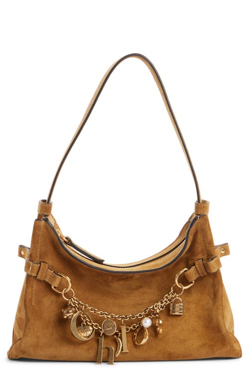 Chloé Chloé Charms Suede Hobo Bag