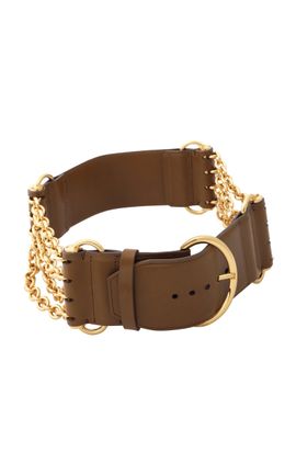 Chloé Chloé Chloé Camera Chain Belt Khaki S