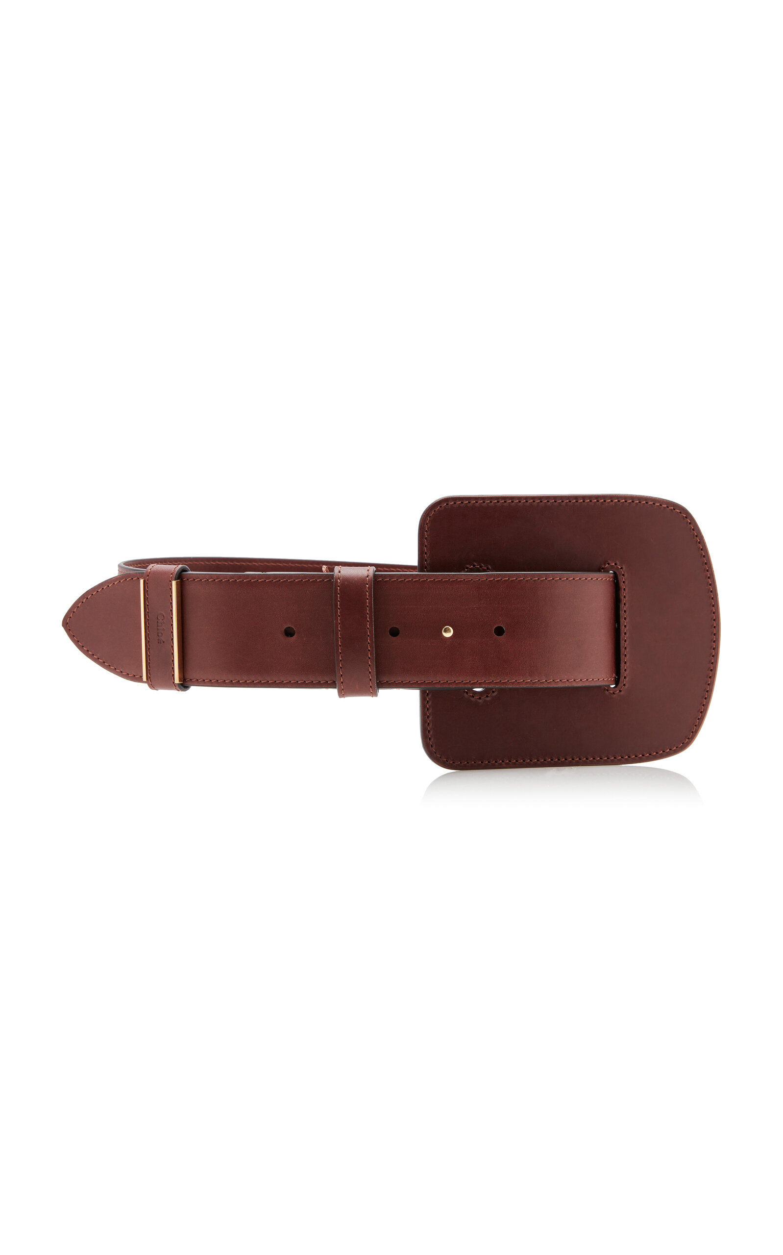 Chloé Chloé Chloé Max Oversized Leather Belt