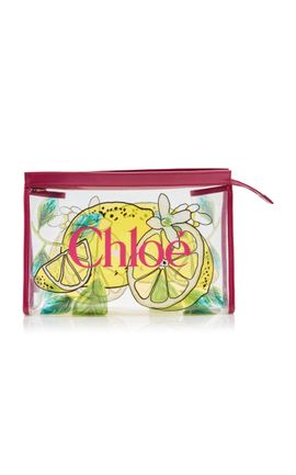 Chloé Chloé Chloé Soleil PVC & Leather Pouch