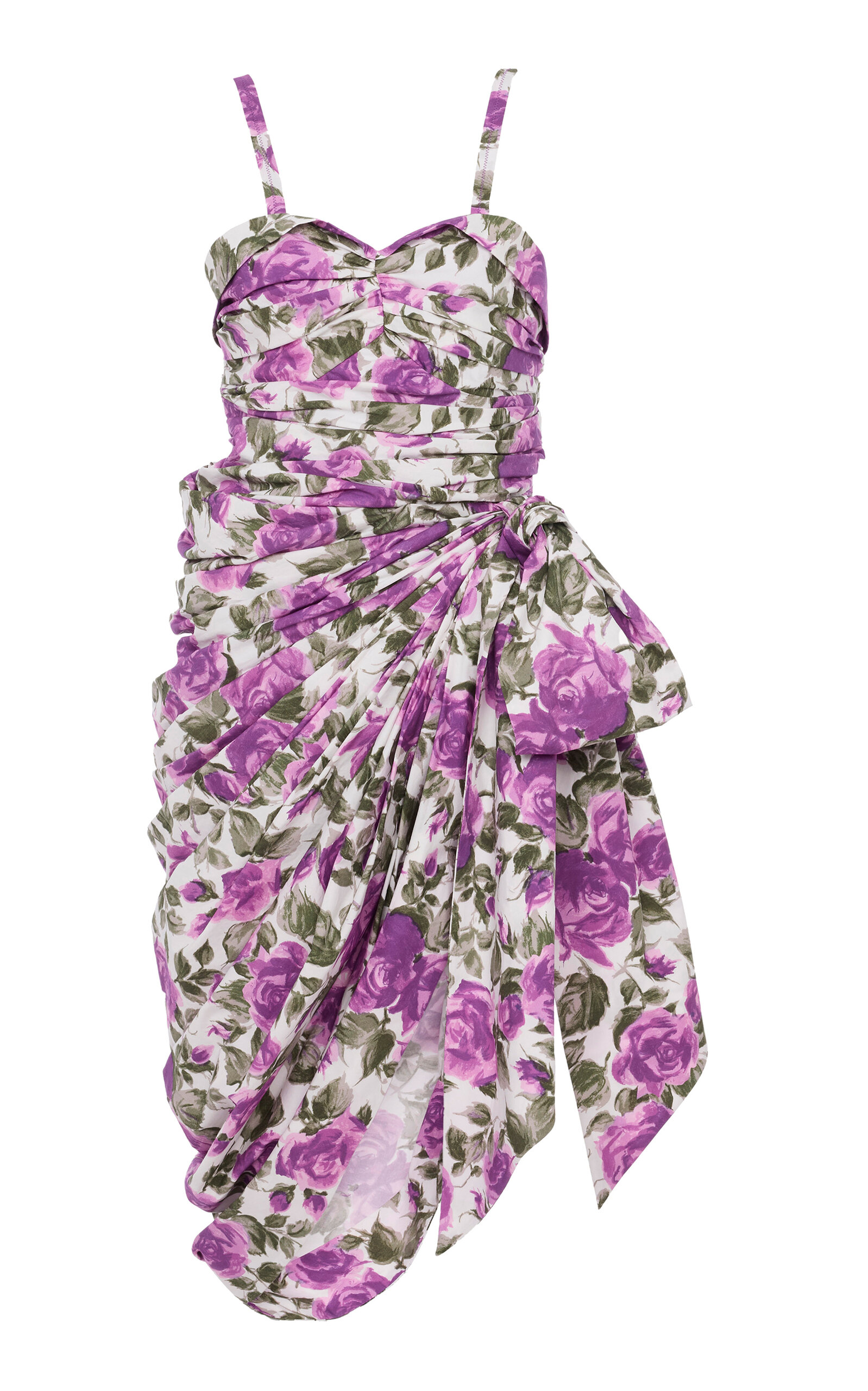 Chloé Chloé Cotton Midi Dress Multi FR 38