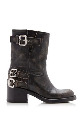 Chloé Chloé Dakota BuckleDetailed Leather Boots