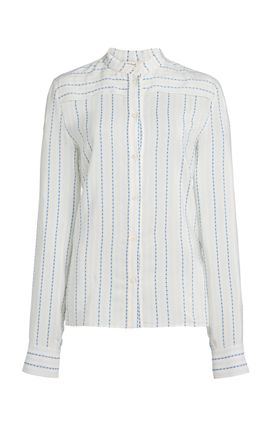 Chloé Chloé Embroidered SilkBlend Shirt