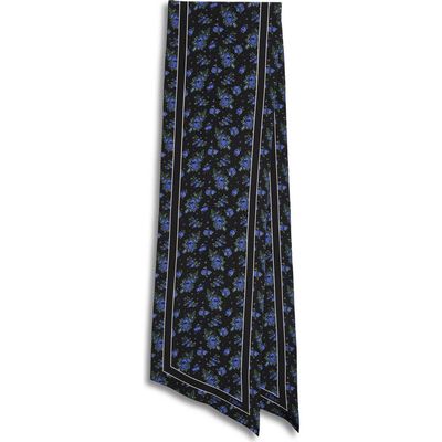 Chloé Chloé Folk Floral Silk Scarf