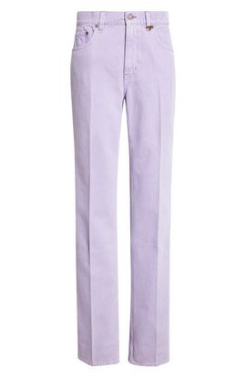 Chloé Chloé Garment Dyed Straight Leg Jeans