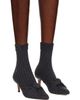 Chloé Chloé Gray Suzie Heeled Ankle Boots - 4