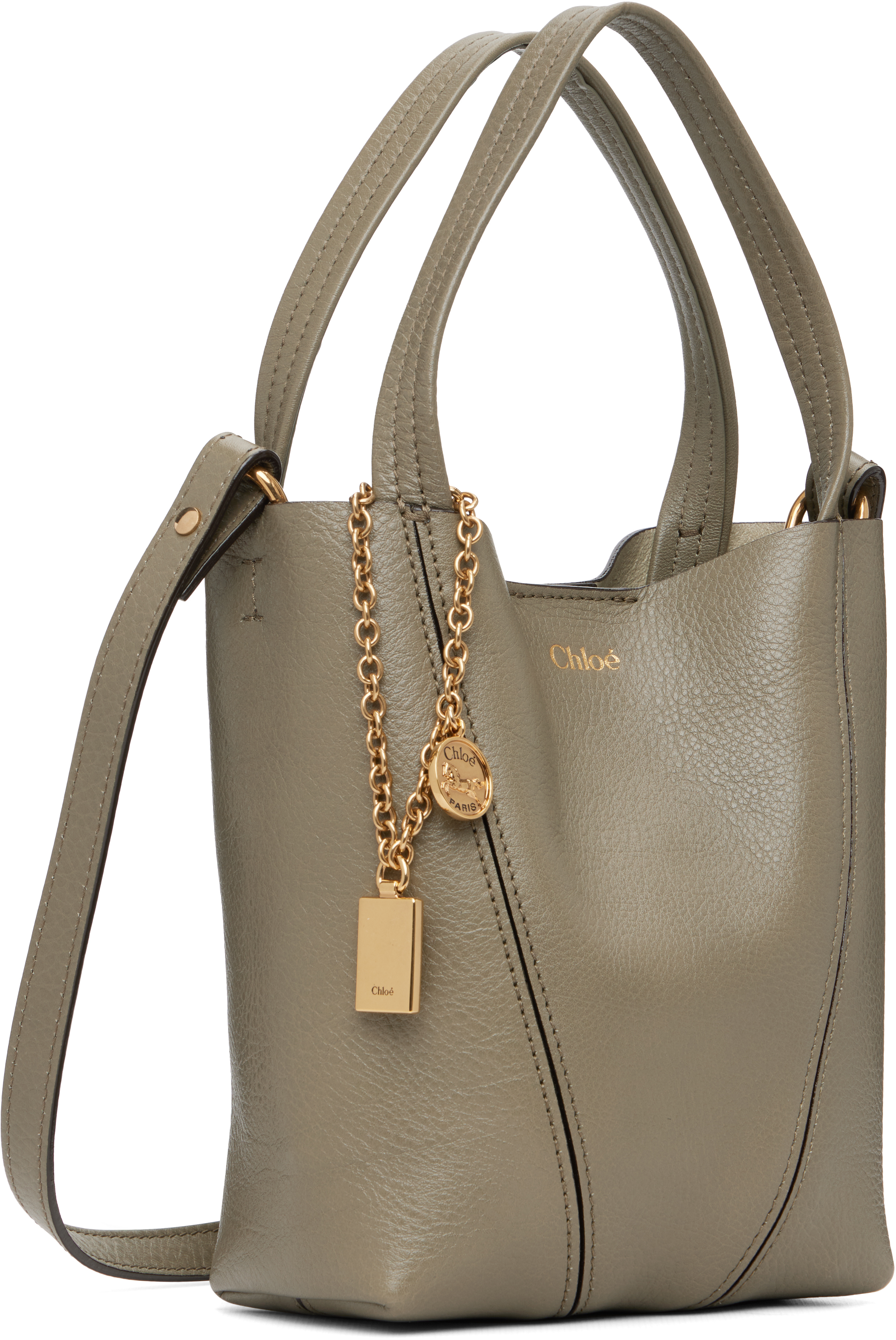 Chloé - Green Small '' Spin Tote