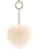Chloé Chloé Heart Genuine Shearling Bag Charm - 2